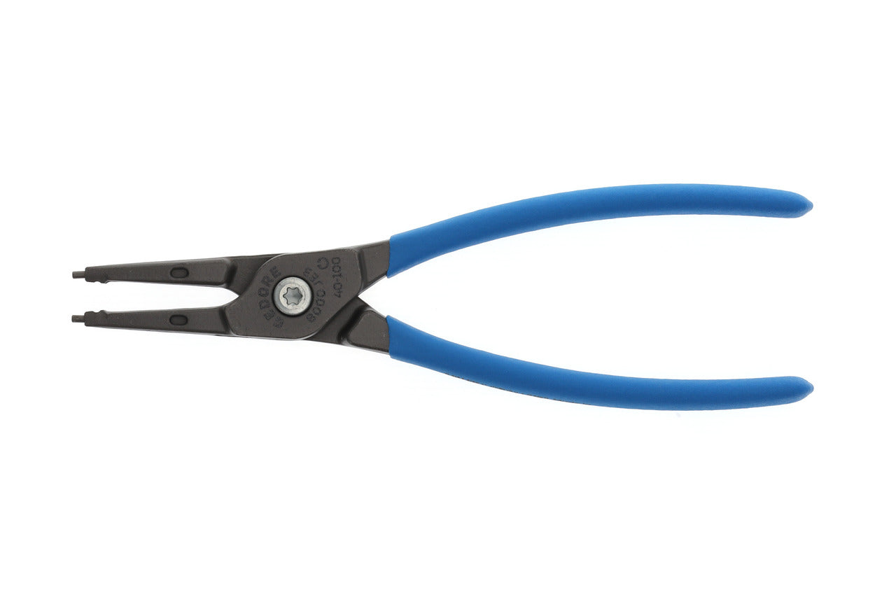8000 JE - Alicates con puntas reforzadas para anillos circlip interiores de 8 a 140 mm de diámetro