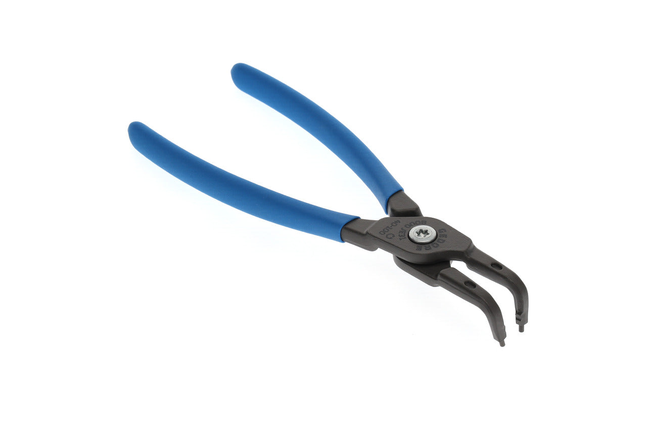 8000 JE - Alicates con puntas reforzadas para anillos circlip interiores de 8 a 140 mm de diámetro