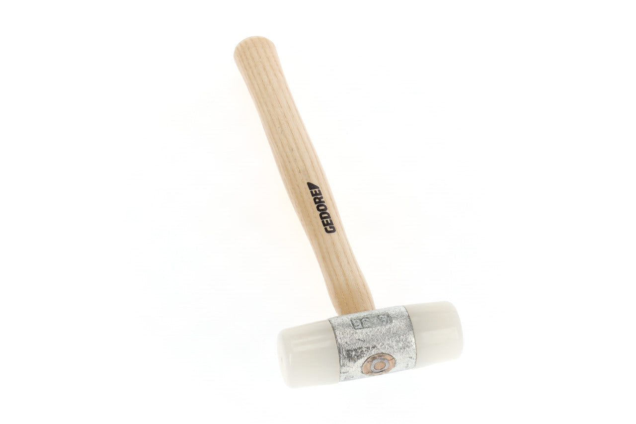 225 E - Martillos de bocas de nylon con mango de madera