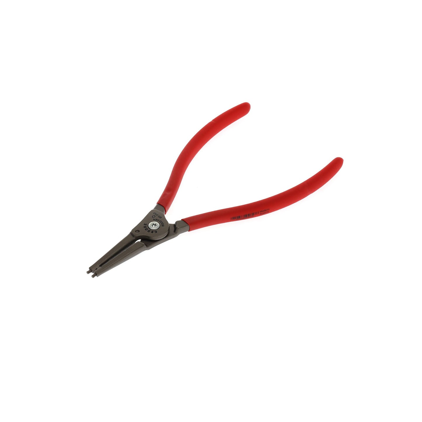 GEDORE 8000 AE - Alicates con puntas reforzadas para anillos circlip exteriores de 3 a 140 mm de diámetro