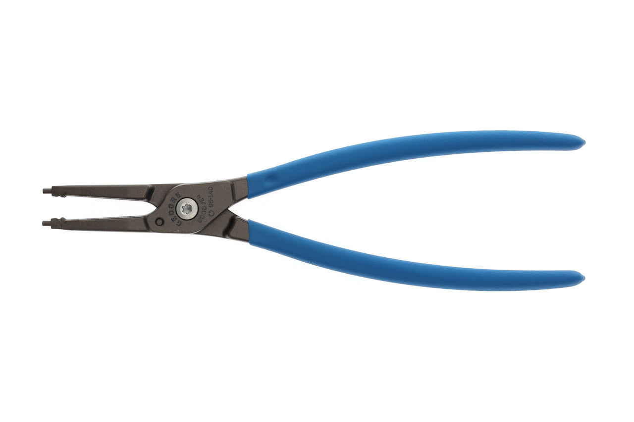 8000 JE - Alicates con puntas reforzadas para anillos circlip interiores de 8 a 140 mm de diámetro