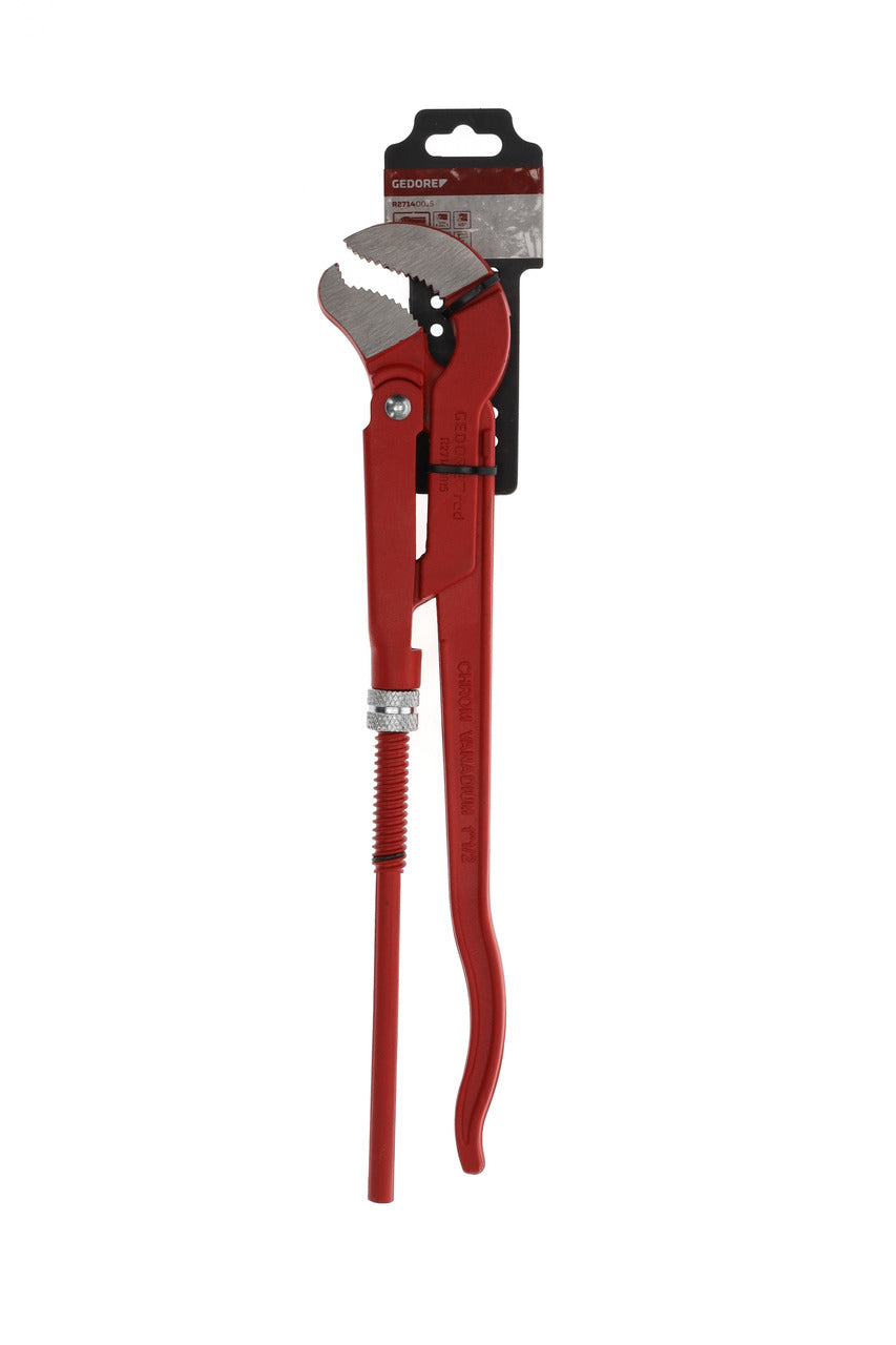 GEDORE red R27140015 - Pince à tubes, bec en S, 1,5", L=420 mm