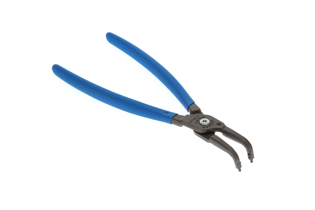 8000 JE - Alicates con puntas reforzadas para anillos circlip interiores de 8 a 140 mm de diámetro