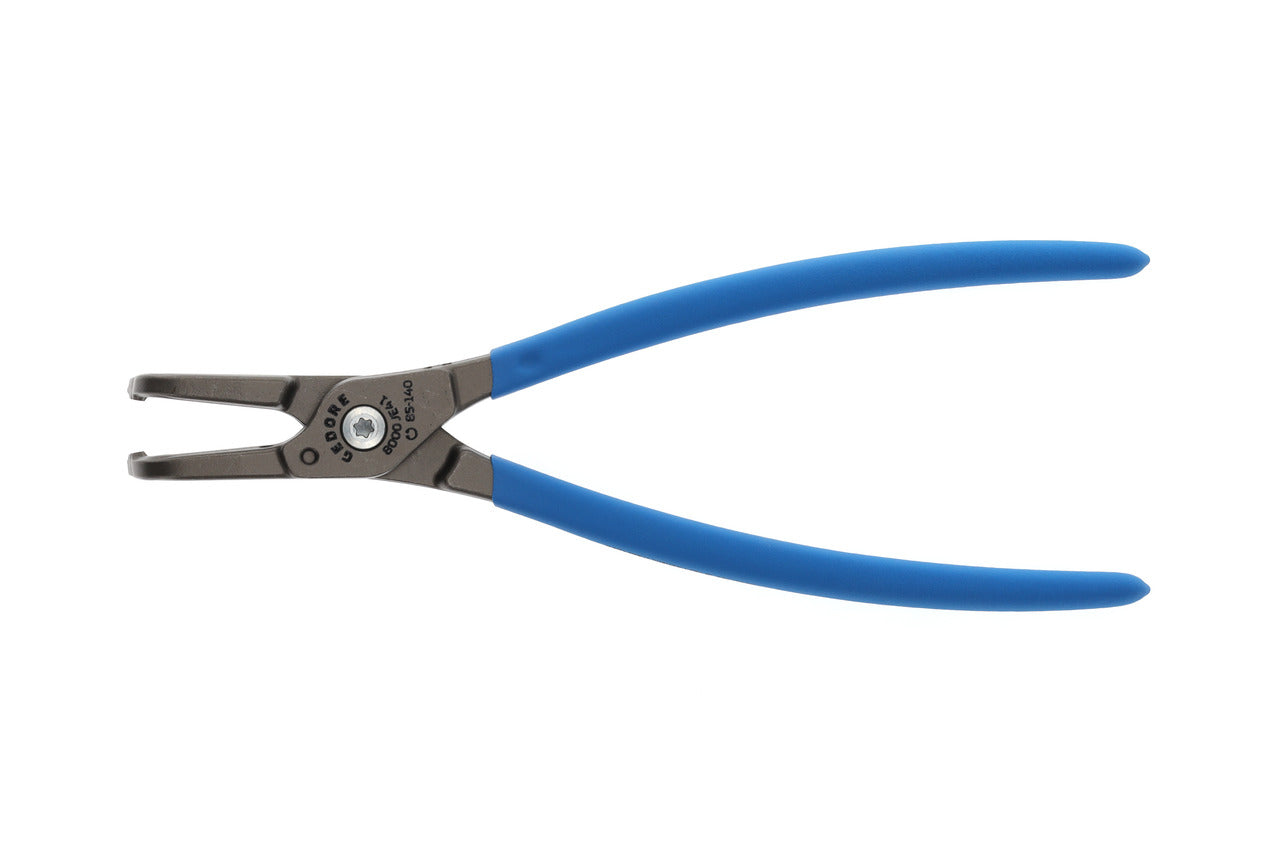 8000 JE - Alicates con puntas reforzadas para anillos circlip interiores de 8 a 140 mm de diámetro