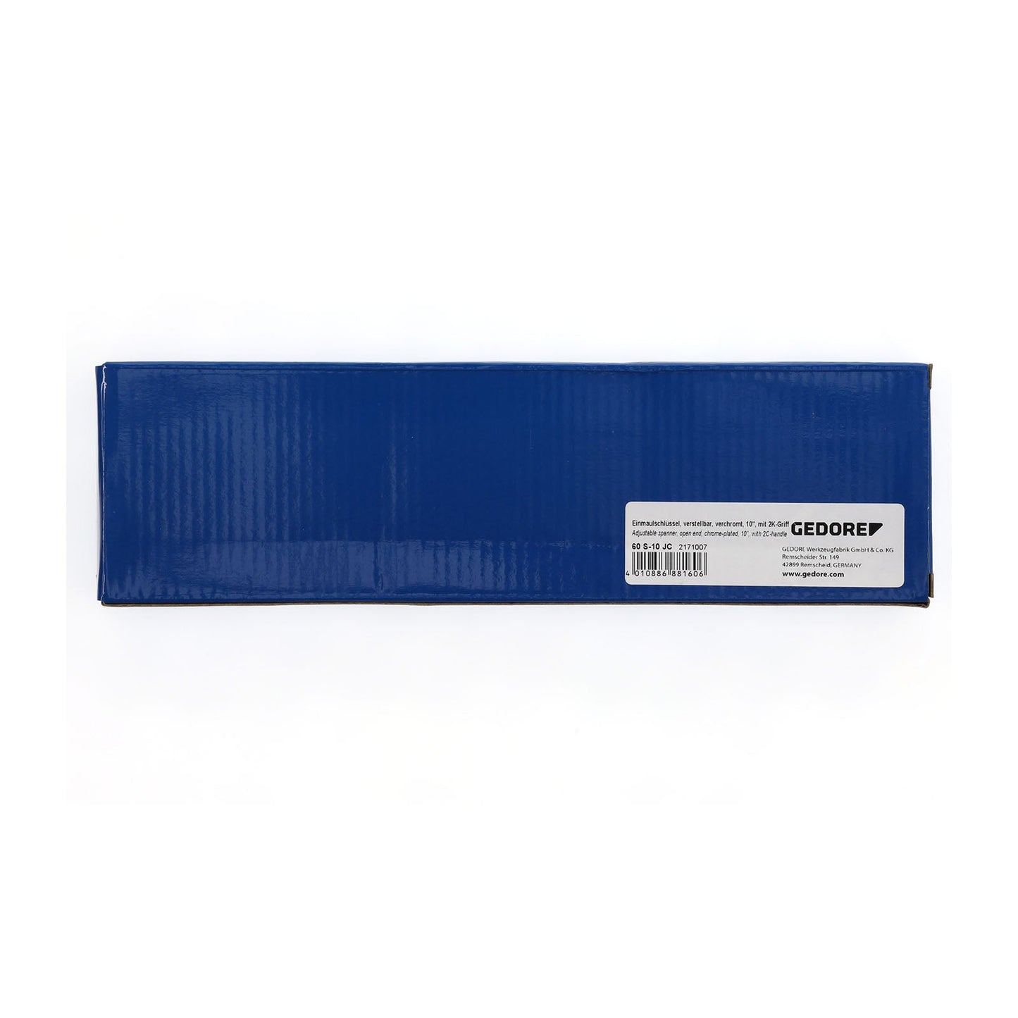 GEDORE 60 S JC - Llaves Ajustables Cromadas con mango de 2 componentes