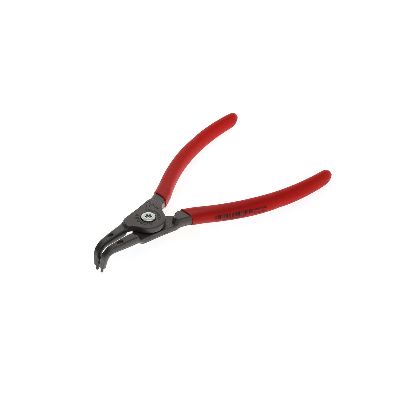 GEDORE 8000 AE - Alicates con puntas reforzadas para anillos circlip exteriores de 3 a 140 mm de diámetro