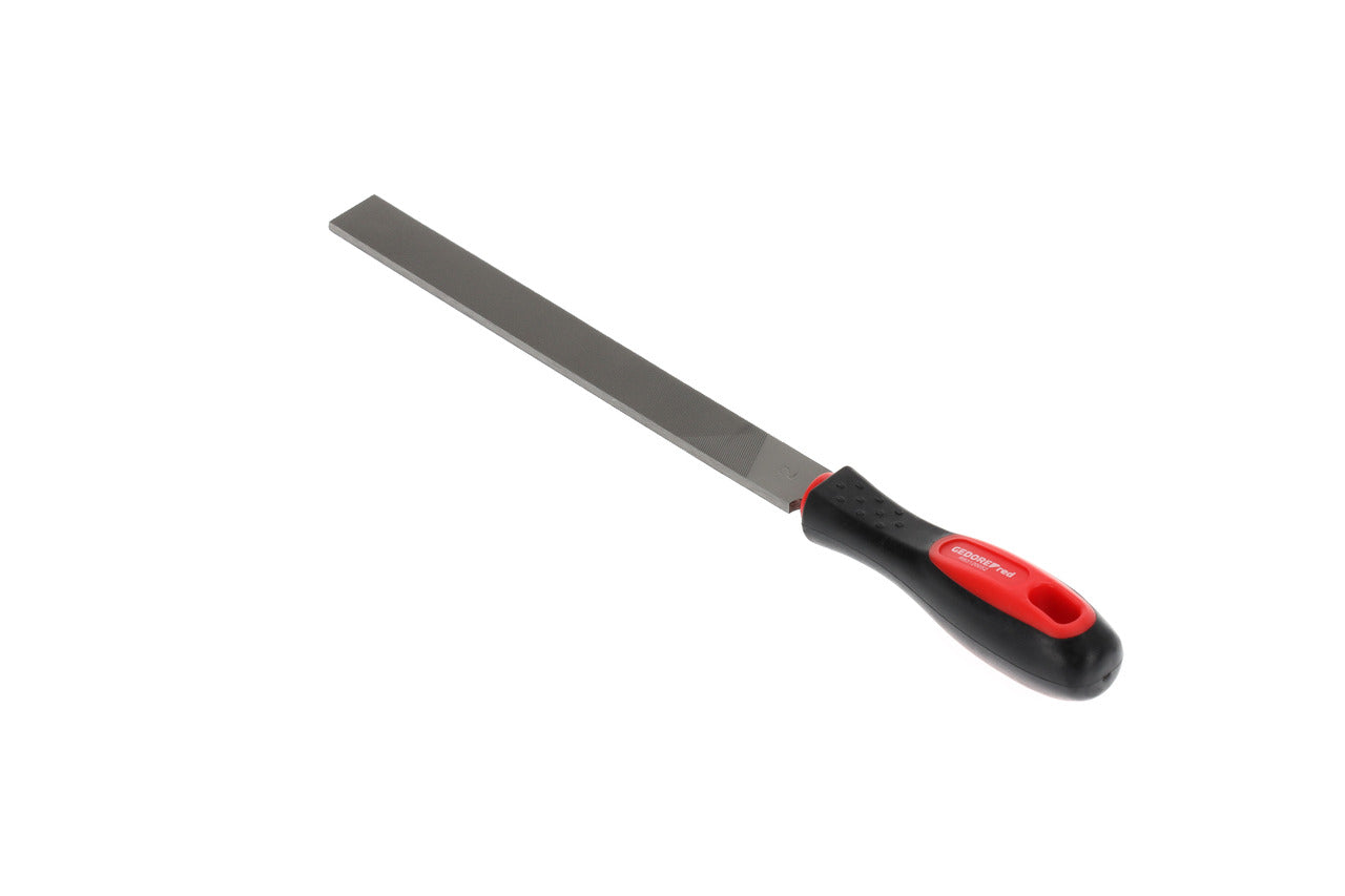 GEDORE red R93120052 - Lime plate, demi-fine 2, L=310 mm, manche bi-composant