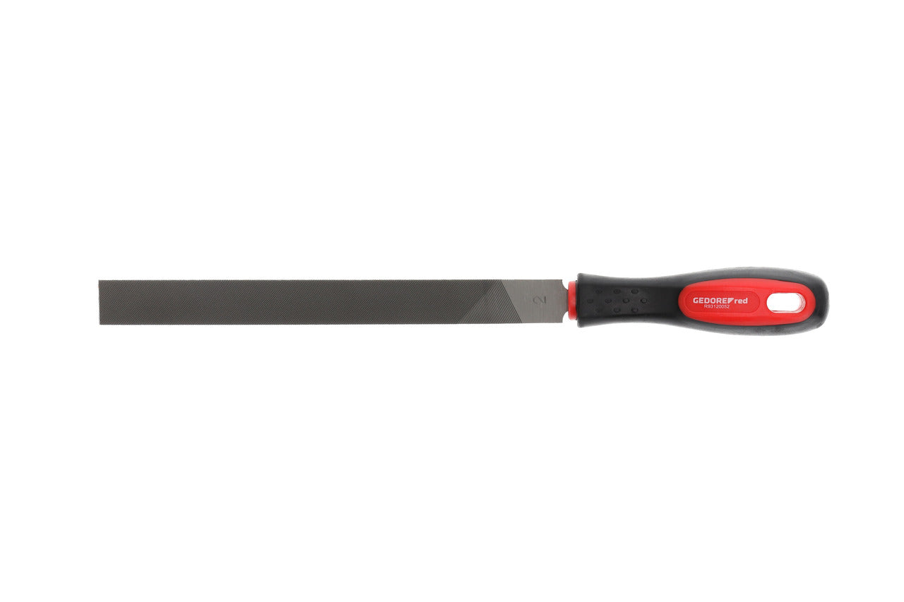 GEDORE red R93120052 - Lime plate, demi-fine 2, L=310 mm, manche bi-composant