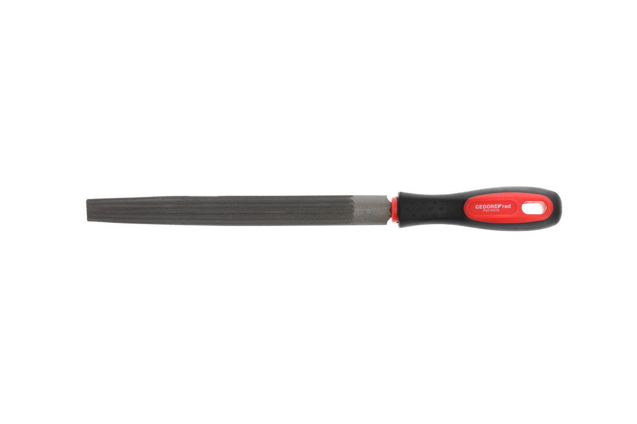 GEDORE red R93160052 - Lime demi-ronde, grain moyen 2, L=310 mm, manche bi-matière