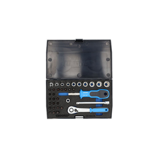 GEDORE D 20 KMU-20 - Juego de Vasos Unit Drive 1/4"