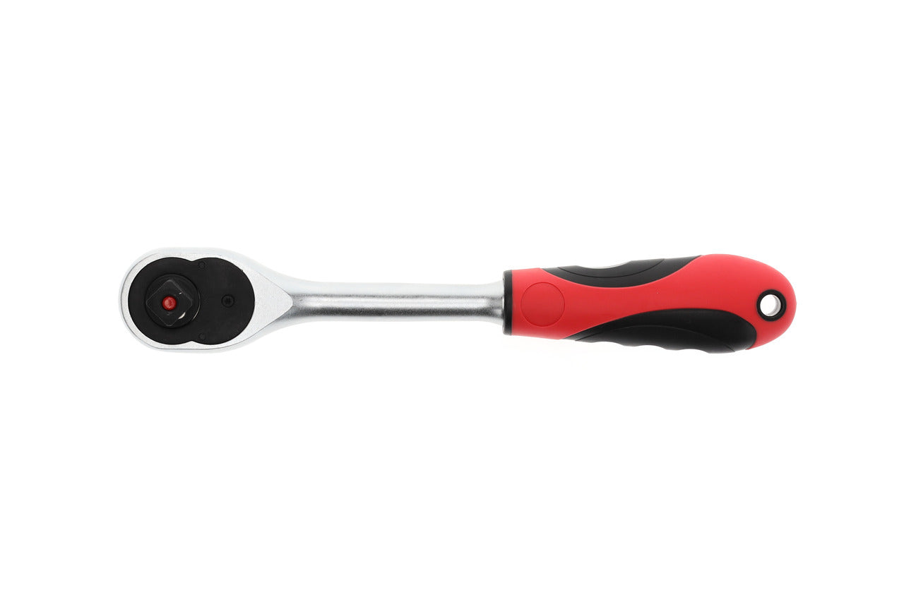 GEDORE red R60000027 - Clé à rochet réversible 1/2" avec poignée bi-matière