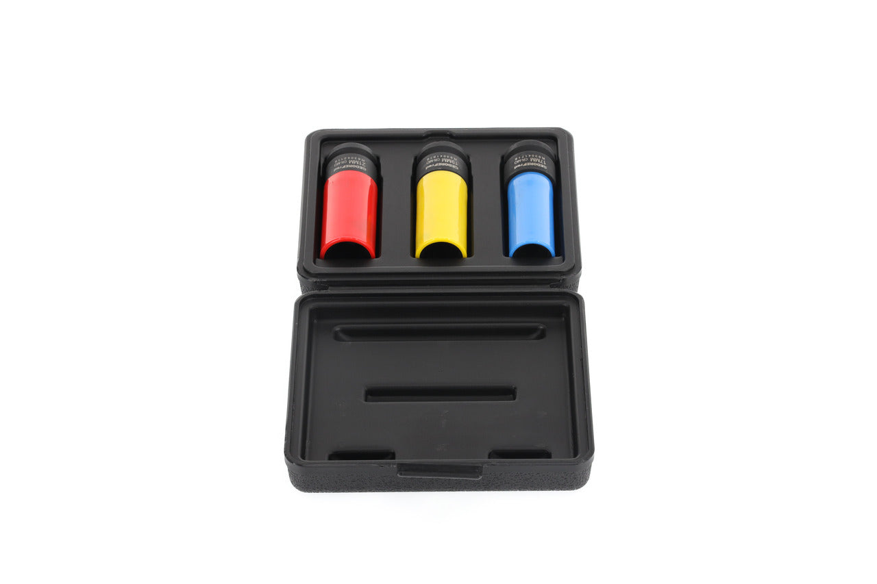 GEDORE red R63043003 - Jeu de douilles à chocs 1/2" pour jantes, 3 pièces