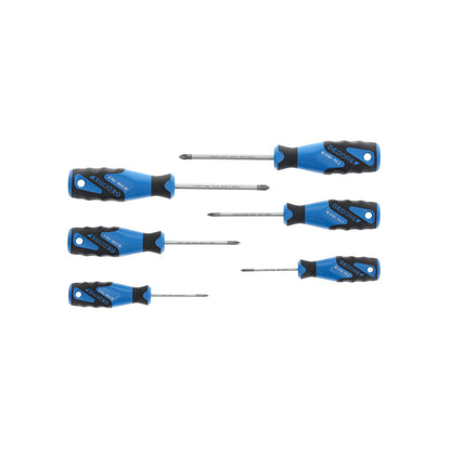 GEDORE 2160 PHZ-06 - Juego de 6 Destornilladores PH+PZ