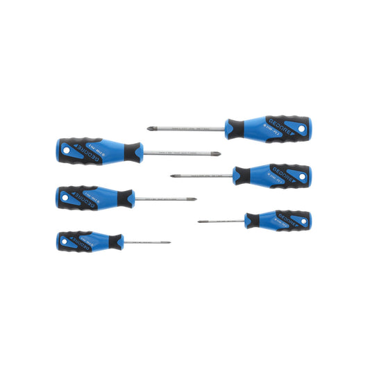 GEDORE 2160 PHZ-06 - Juego de 6 Destornilladores PH+PZ