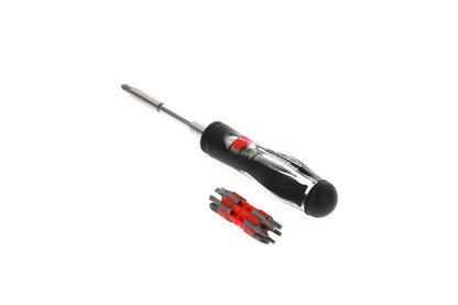 GEDORE red R38920000 - Tournevis à cliquet télescopique 1/4" 13 en 1