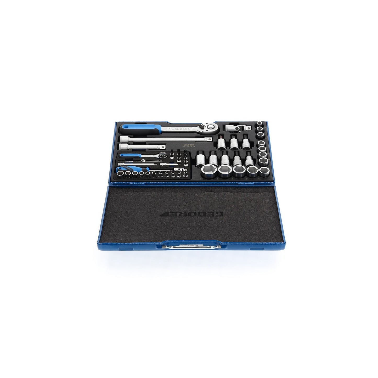 GEDORE 19 V20U-10 - Juego de Vasos Hex 1/4" + 1/2"