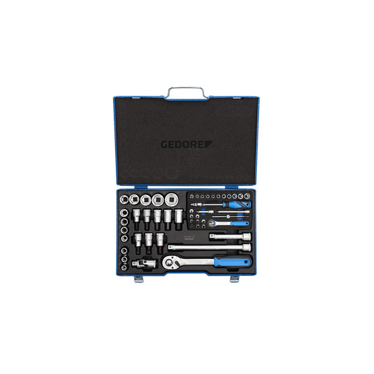 GEDORE 19 V20U-10 - Juego de Vasos Hex 1/4" + 1/2"