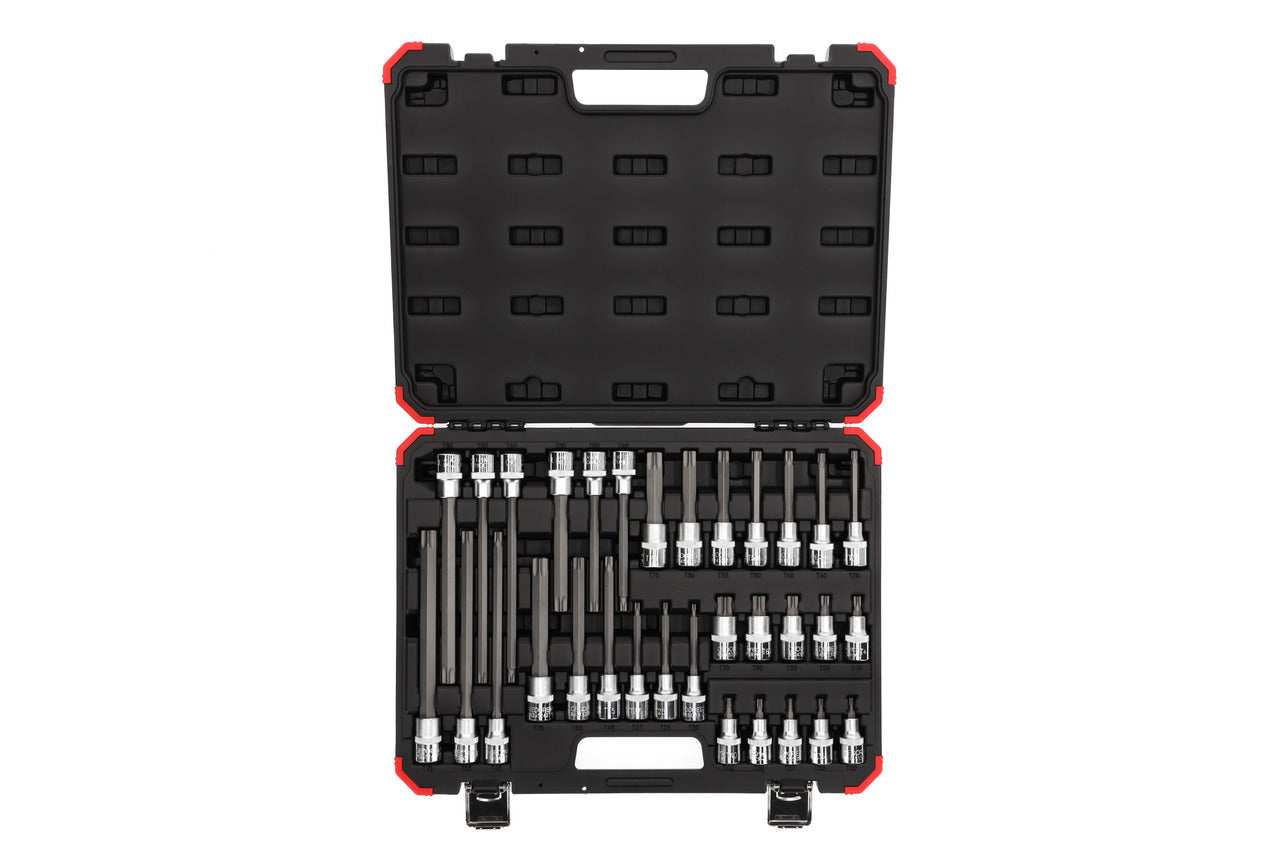 GEDORE red R68003032 - Jeu de douilles tournevis TORX 1/2", 32 pièces