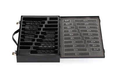 GEDORE red R93500170 - Jeu de forets hélicoïdaux Ø 1-10 mm, pas de 0,5 mm, 170 pièces