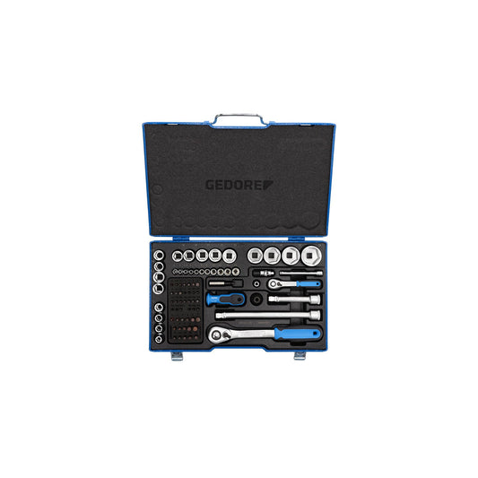 GEDORE 19 V20U-20 - Juego de Vasos Hex 1/4" + 1/2"