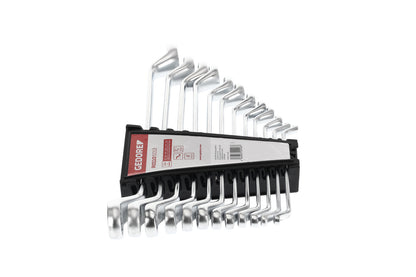 GEDORE red R01105012 - Jeu de 12 clés à molette coudées, 6-32 mm