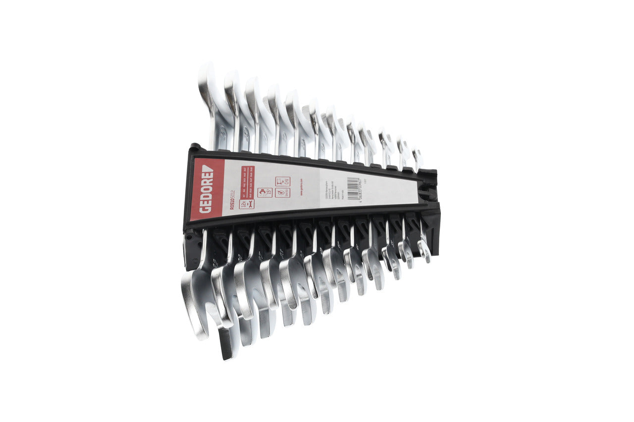 GEDORE red R05105012 - Jeu de 12 clés plates, 6-32 mm