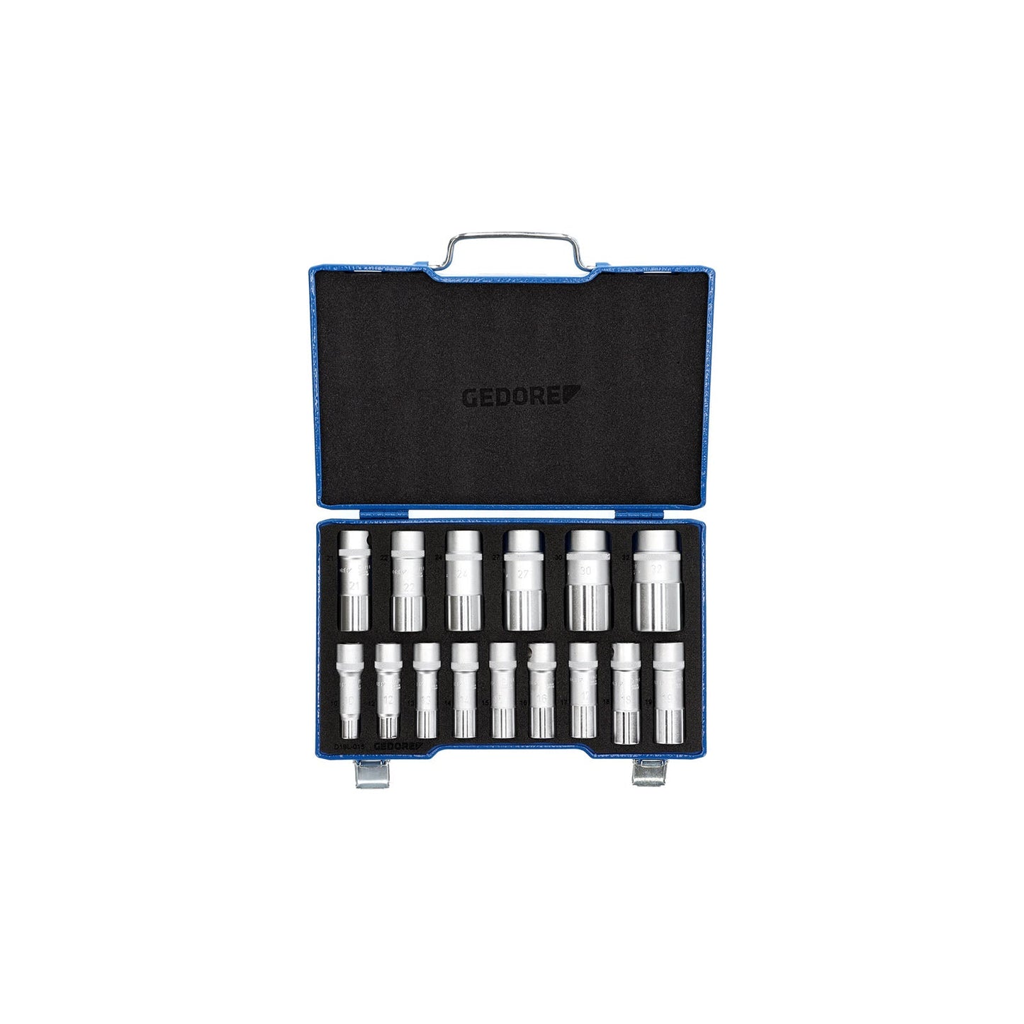 GEDORE D 19 L-015 - Juego de Vasos UD Largos 1/2"