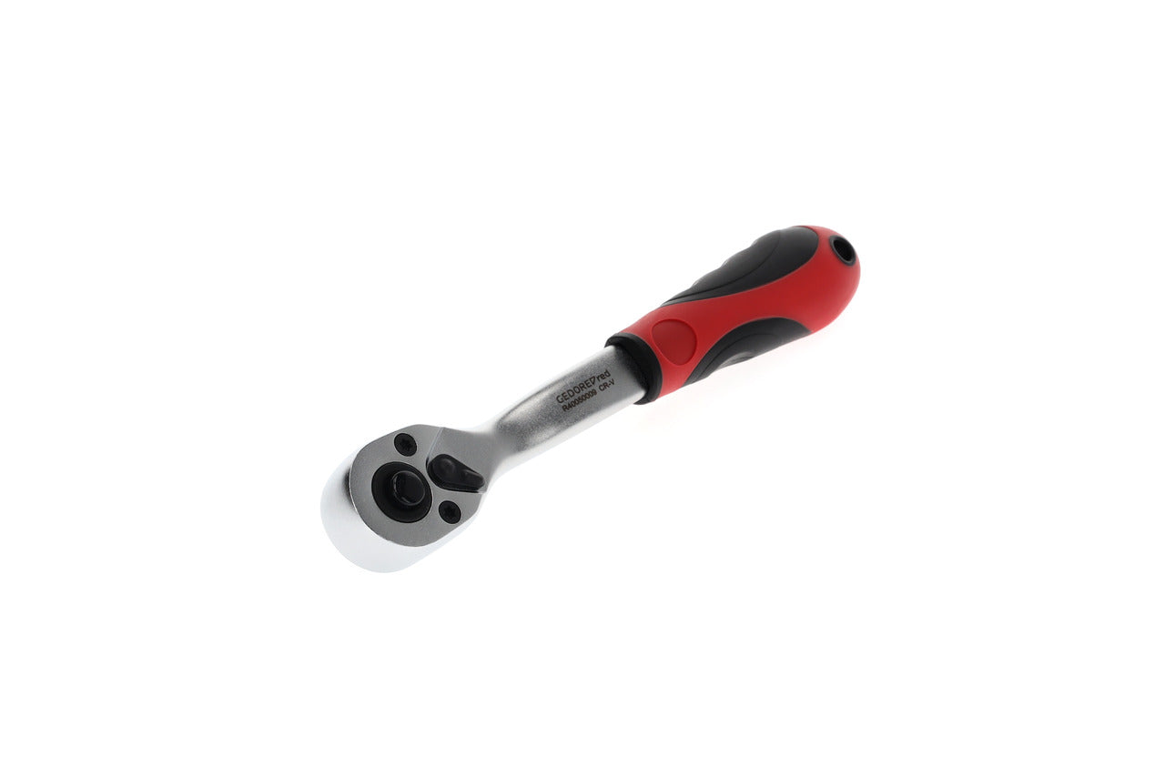 GEDORE red R40050009 - Cliquet réversible 2 composants 1/4", coudé, angle de retour 5°