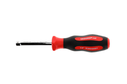 GEDORE red R38950001 - Manche carré emboîté 1/4", L=61 mm, deux composants
