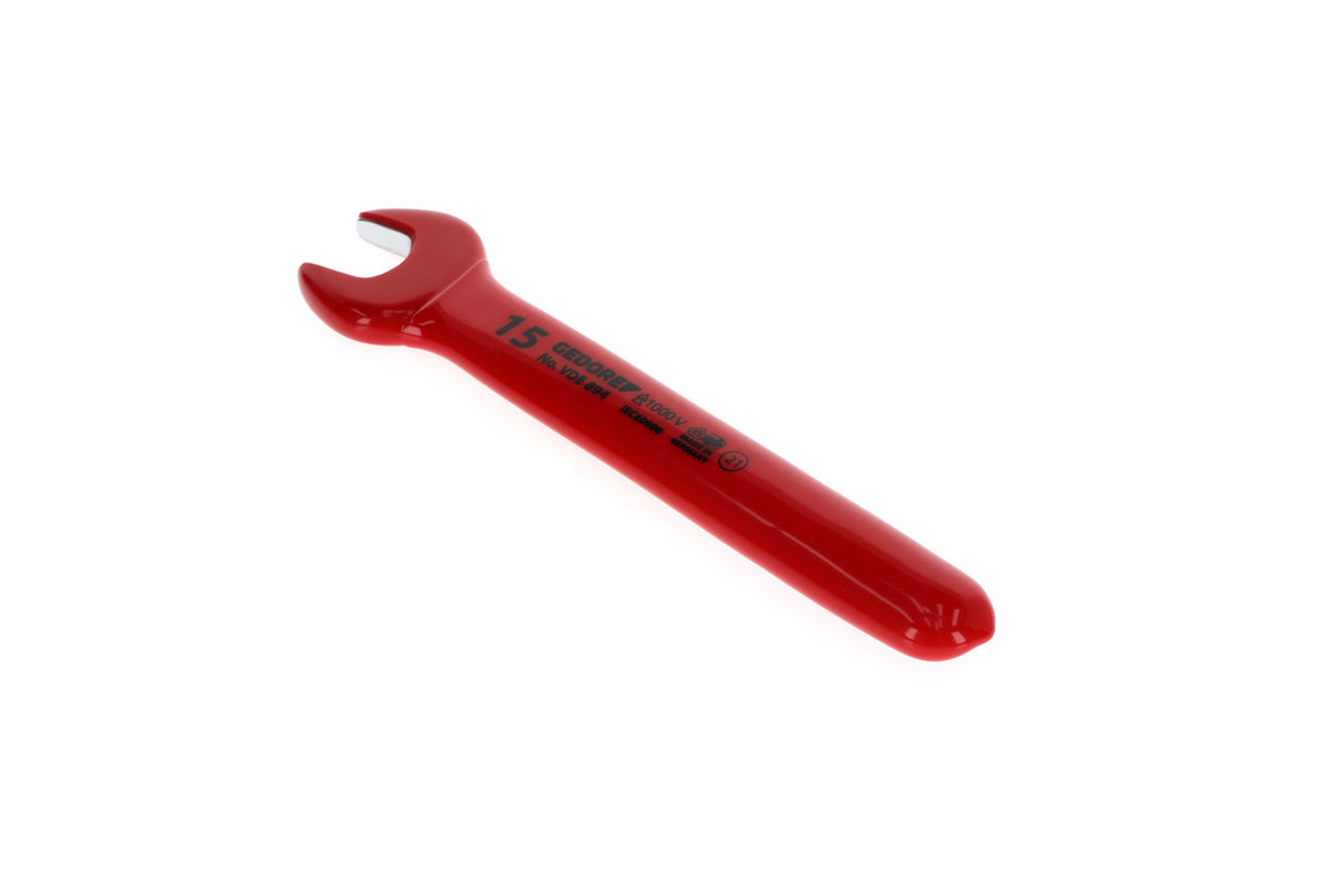 VDE 894 15 - Llave Fija VDE 15 mm