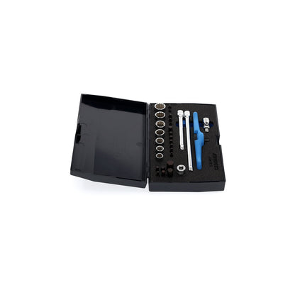 GEDORE D 20 MOT - Juego de Vasos Unit Drive de 1/4" para motocicletas
