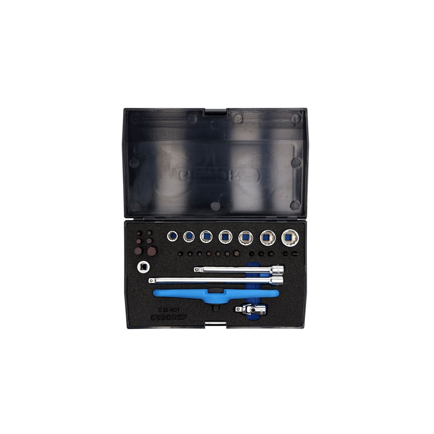 GEDORE D 20 MOT - Juego de Vasos Unit Drive de 1/4" para motocicletas