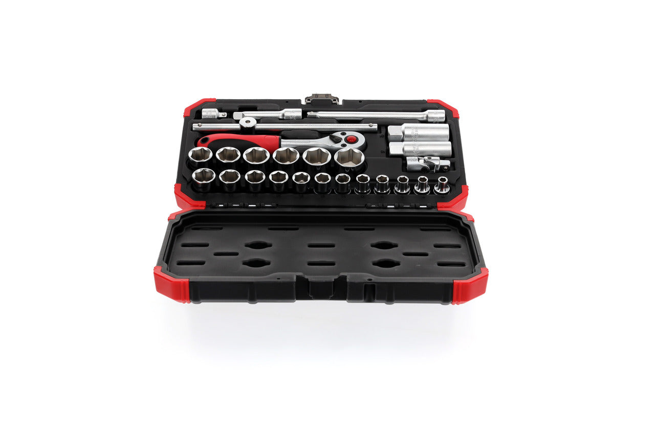 GEDORE red R59003026 - Jeu de douilles 3/8" 6-24 mm, 26 pièces
