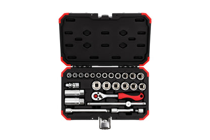 GEDORE red R59003026 - Jeu de douilles 3/8" 6-24 mm, 26 pièces