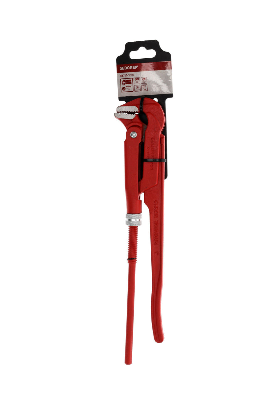 GEDORE red R27100010 - Pince à tubes à bec coudé à 90°, 320 mm