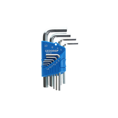 GEDORE H 42-10 - Juego de 10 Llaves Allen 1,3-10 mm