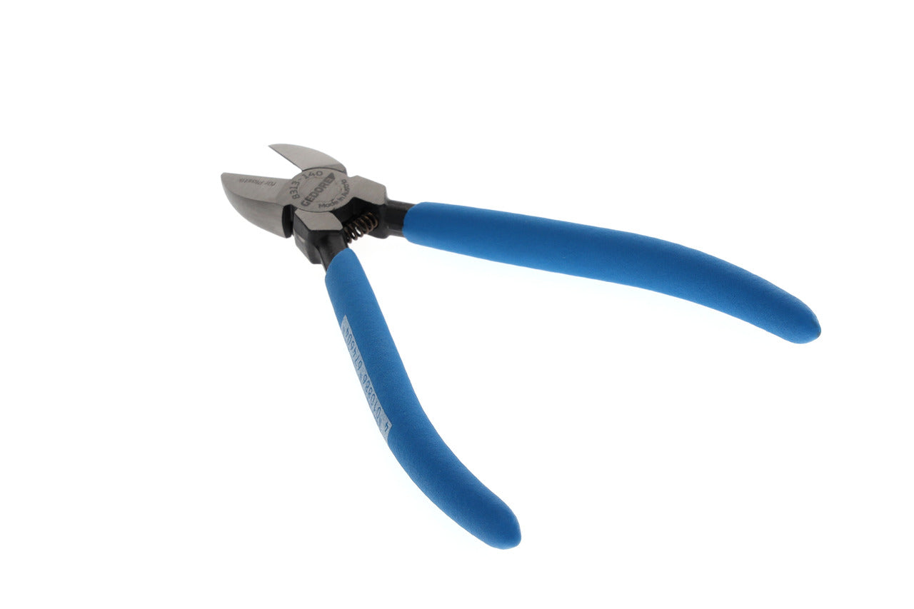 Alicate de corte diagonal para plástico GEDORE 8313-140 TL de 140 mm, otra vista en ángulo