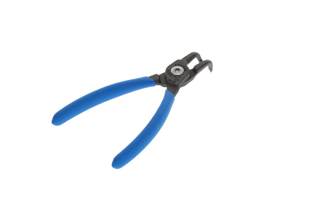 8000 JE - Alicates con puntas reforzadas para anillos circlip interiores de 8 a 140 mm de diámetro