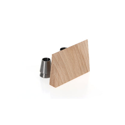 Cuñas para mangos de recambio 3 pzas (2 cuñas cónicas, 1 cuña de madera)