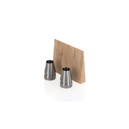Cuñas para mangos de recambio 3 pzas (2 cuñas cónicas, 1 cuña de madera)