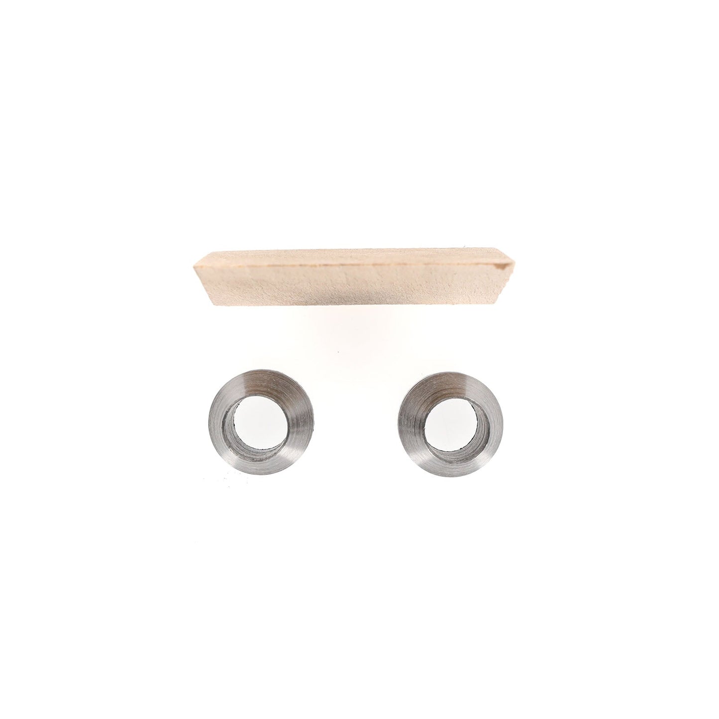 Cuñas para mangos de recambio 3 pzas (2 cuñas cónicas, 1 cuña de madera