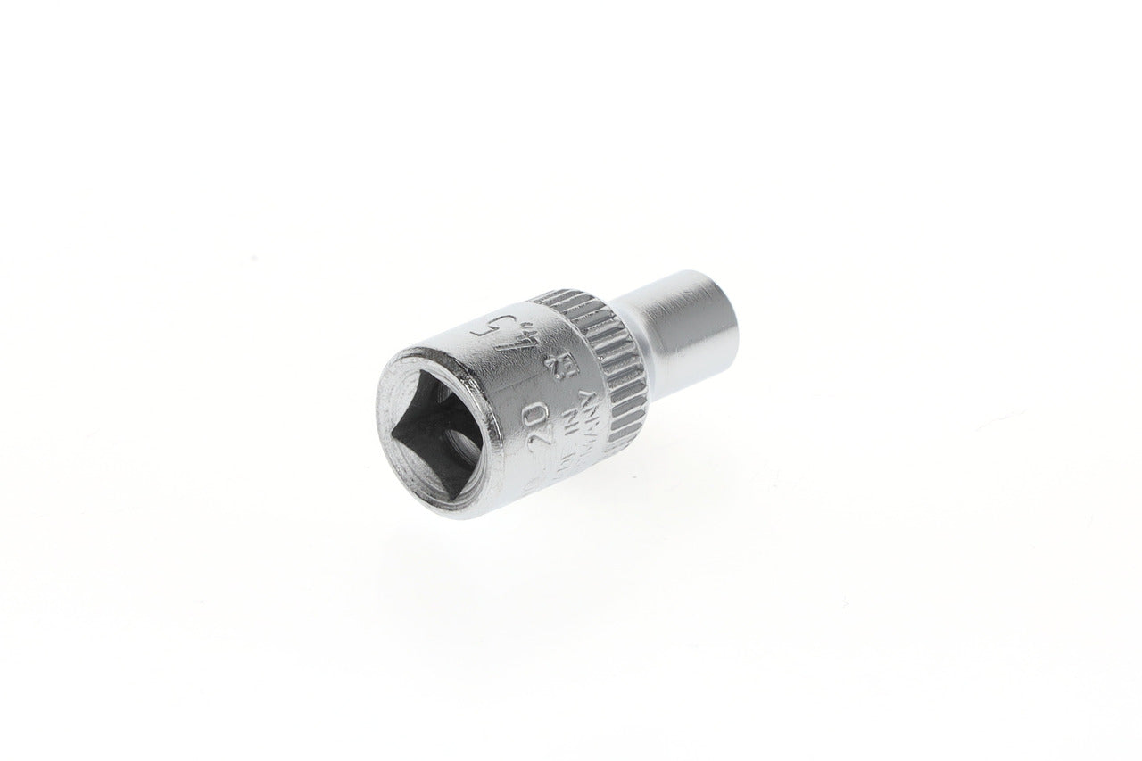 Vasos hexagonales de 1/4" Gedore 20