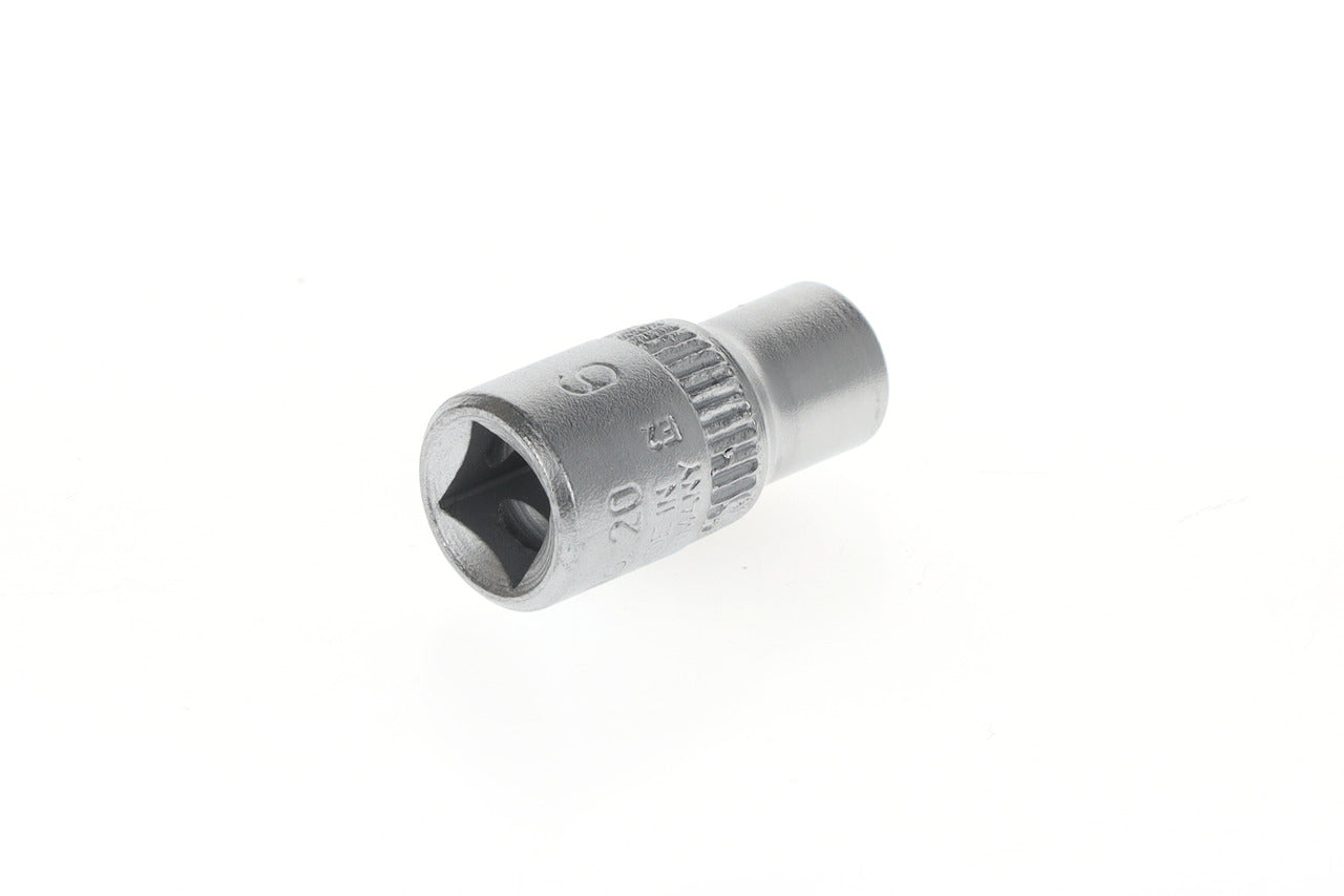 Vasos hexagonales de 1/4" Gedore 20