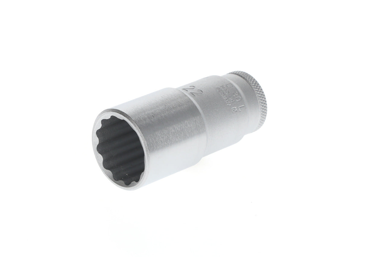 D 30 L - Vasos Unit Drive de 3/8" para tornillos de perfil hexagonal, modelo largo