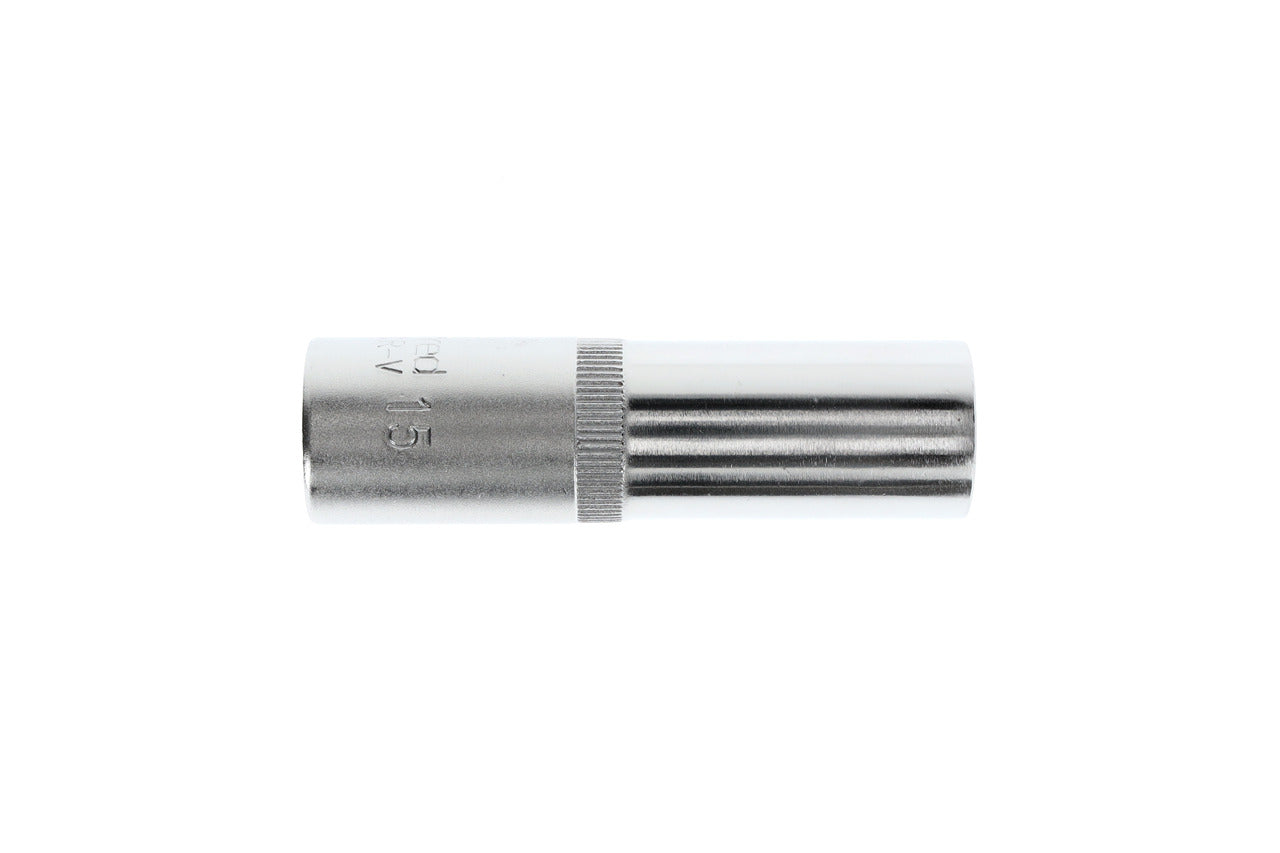 GEDORE red R61001514 - Douille 1/2", hexagonale, 15 mm L=77 mm