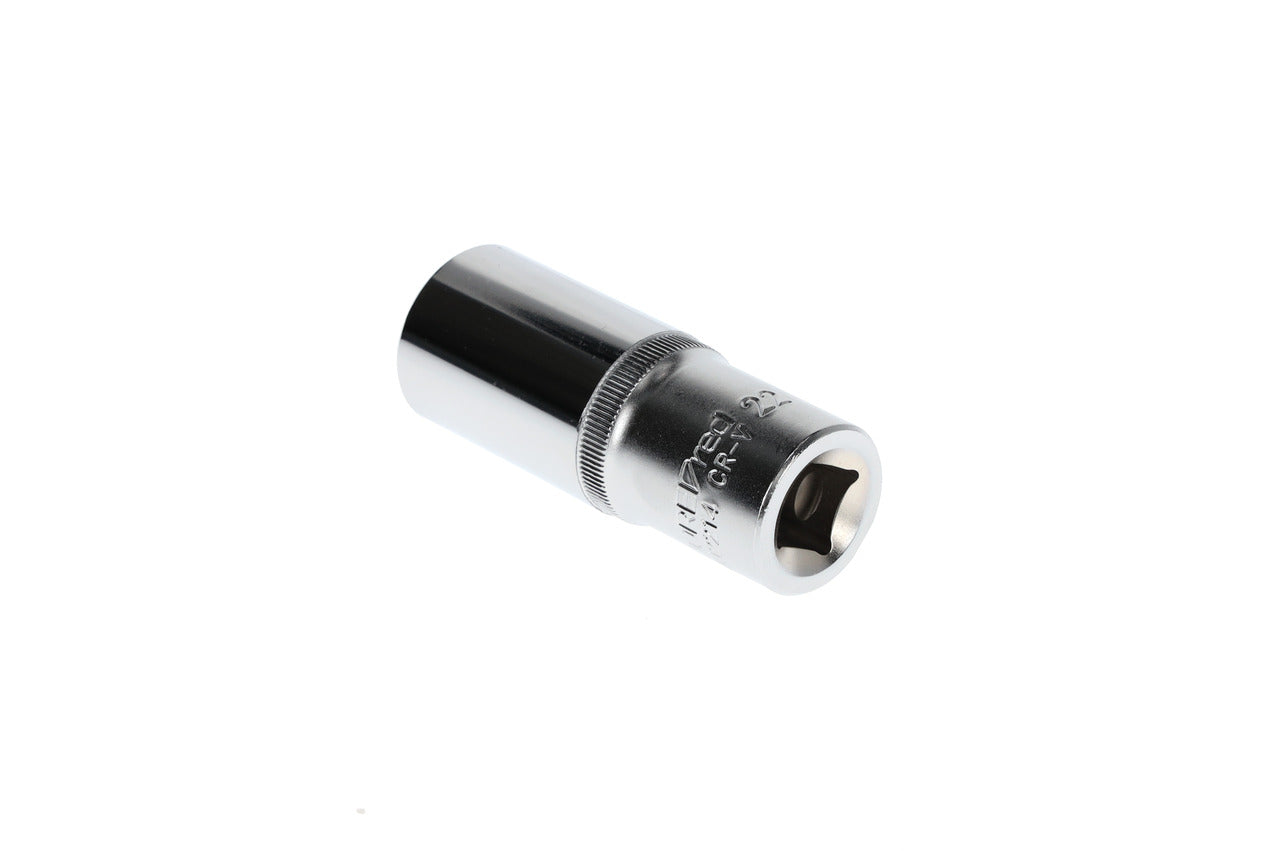 GEDORE red R61002214 - Douille 1/2", hexagonale, 22 mm L=77 mm