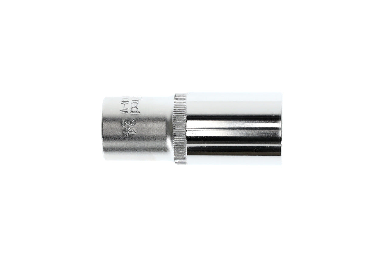 GEDORE red R61002414 - Douille 1/2", hexagonale, 24 mm L=77 mm
