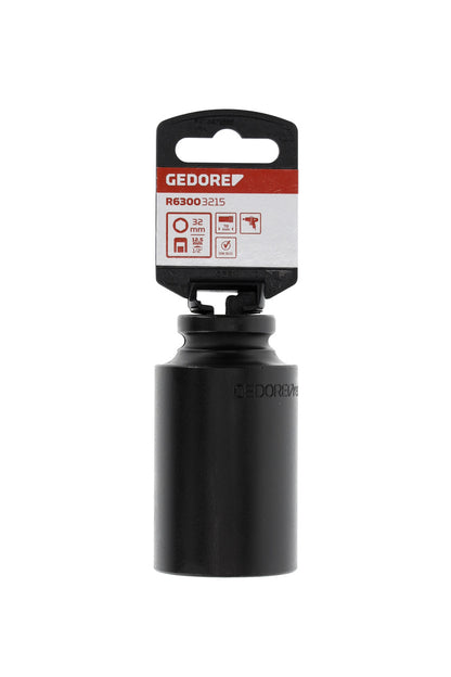 R63003215 - Vaso de impacto 1/2", hexagonal, 32 mm L=78 mm