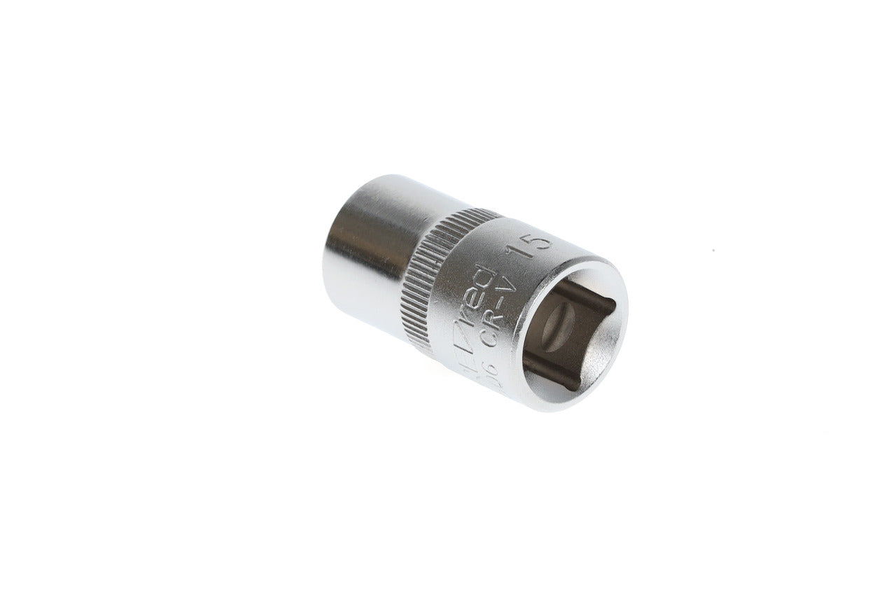 GEDORE red R61001506 - Douille 1/2", hexagonale, 15 mm L=38 mm