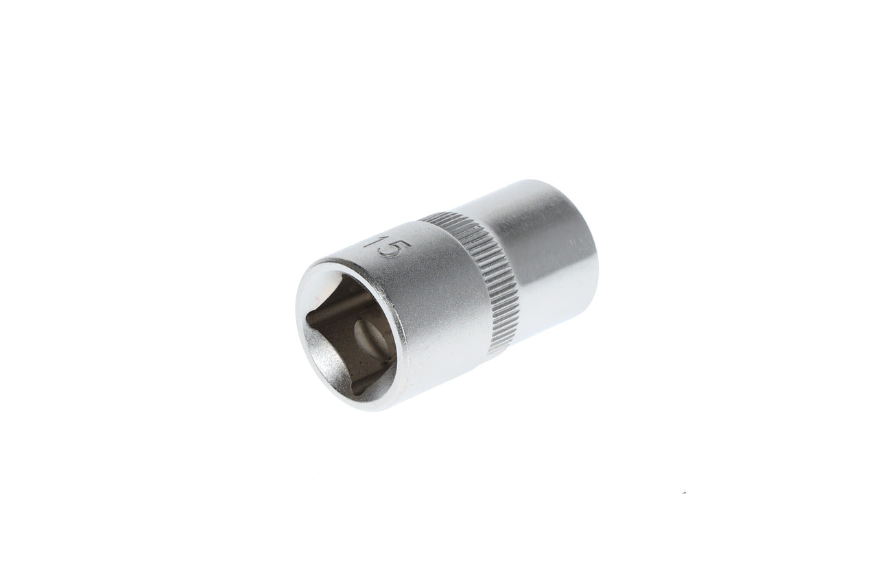 GEDORE red R61001506 - Douille 1/2", hexagonale, 15 mm L=38 mm
